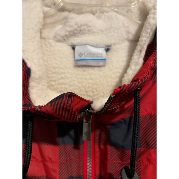Columbia Women's Chatfield Hill Plaid Fleece-Lined Utility Jacket Plus Size 2X - Picture 5 of 7
